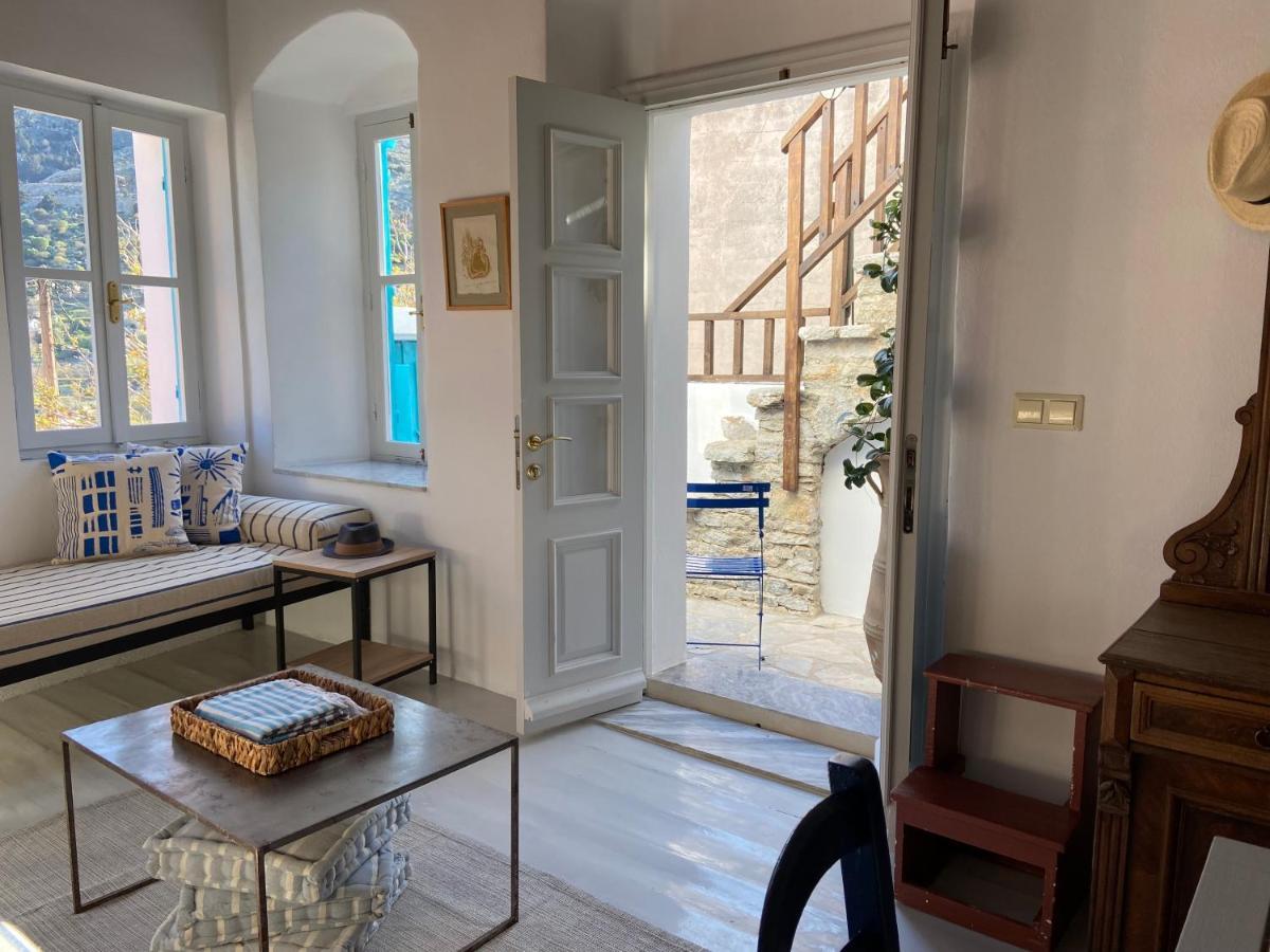 Little Blue In Chorio, Symi Villa Buitenkant foto