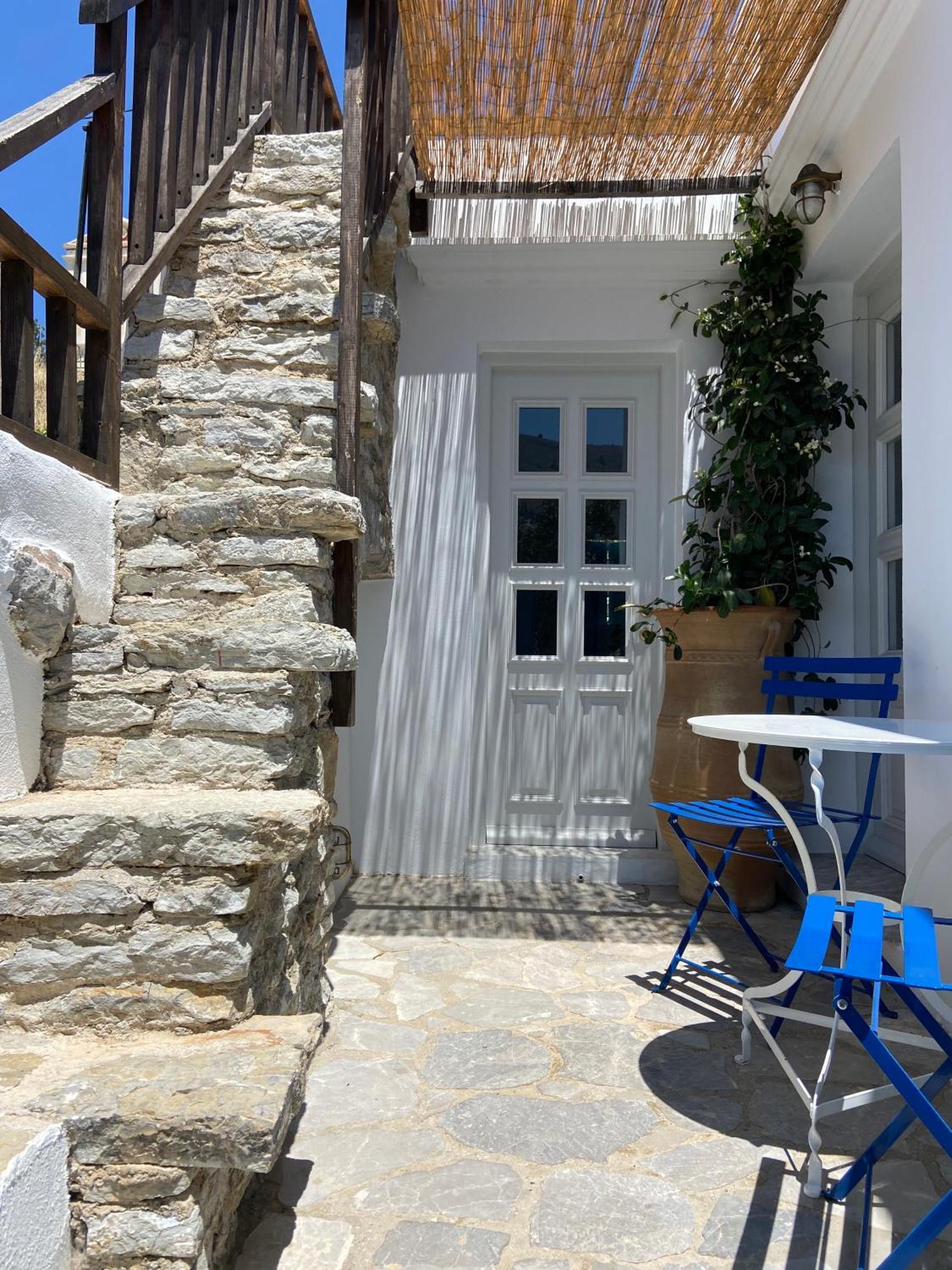 Little Blue In Chorio, Symi Villa Buitenkant foto